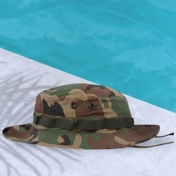 NWT - CAMO BOONIE HAT - HIGHLAND TACTICAL - Picture 7 of 8